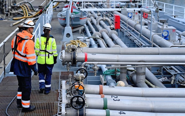 Olie- en gasraffinaderij